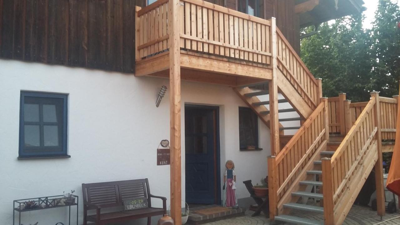 Ferienwohnung Sternschnuppe Chieming Bagian luar foto