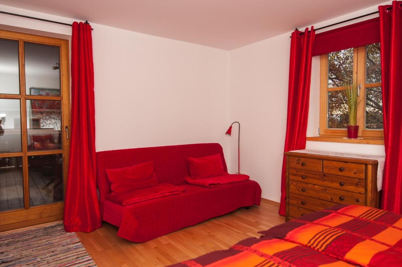 Ferienwohnung Sternschnuppe Chieming Bagian luar foto
